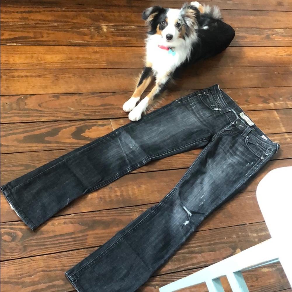 MEK Denham charcoal/black jeans